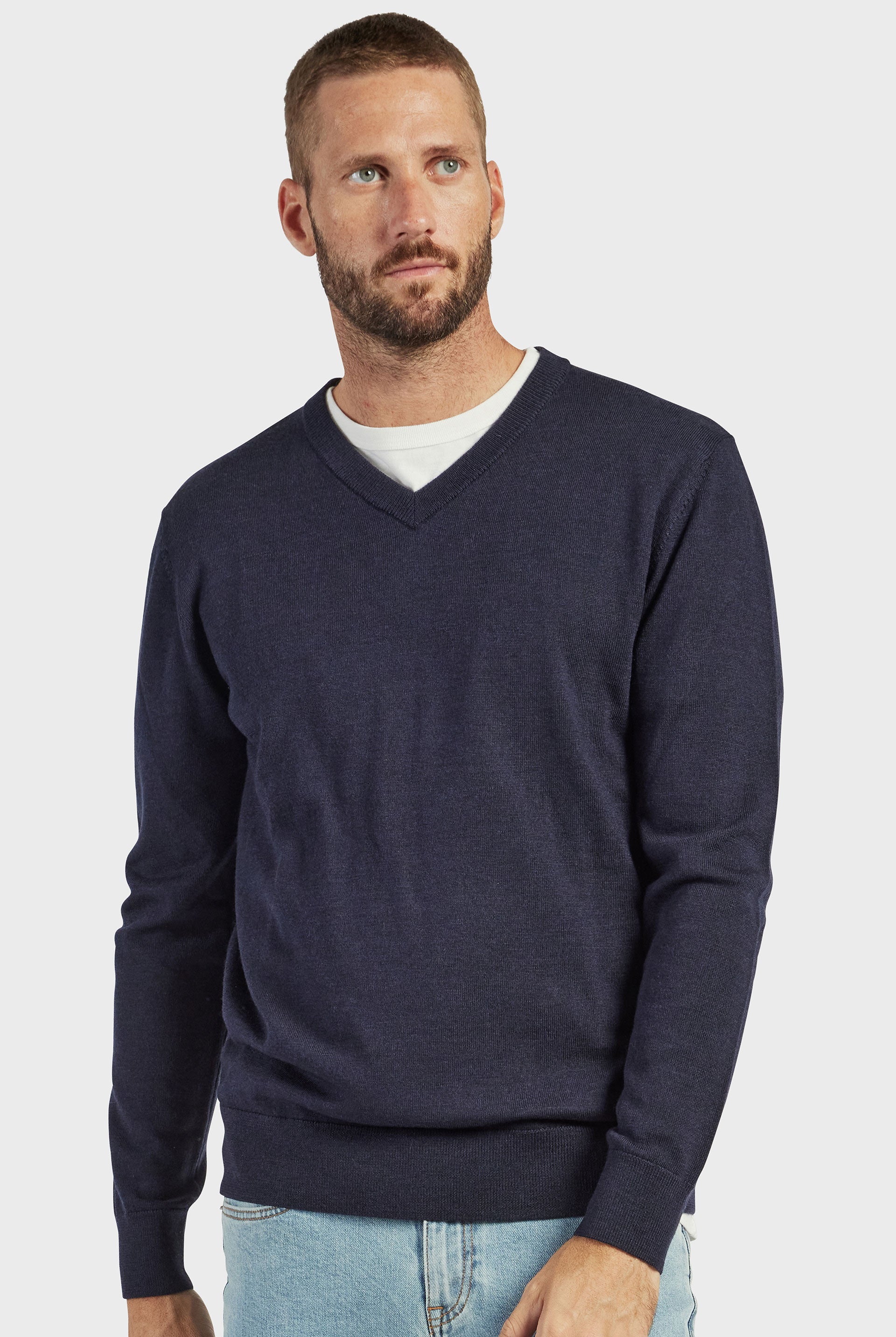 Academy Merino V-Neck