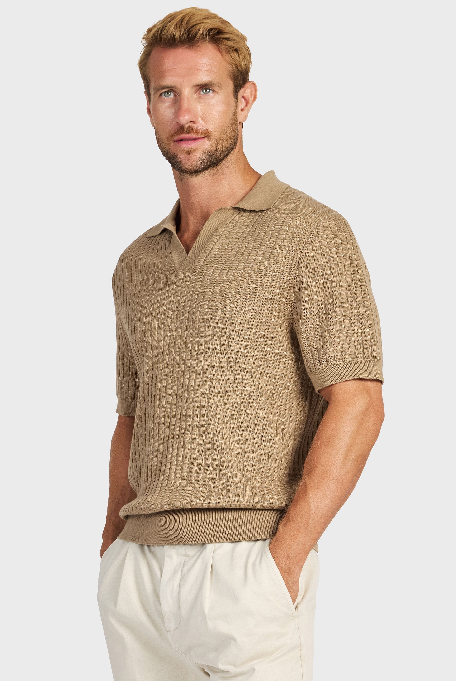 Sanders Knit Polo